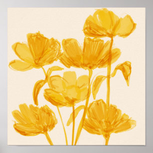 Yellow Aesthetic Living Room Bedroom Home Decor