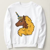 Yellow Afro Unicorn