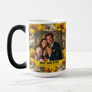 Yellow Amaryllis Garden Proud Dad Pop Appreciation Color Morph Mug