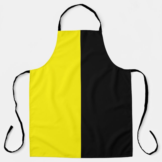 Yellow and black apron (Front)