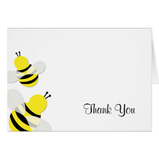 Bee Thank You Cards | Zazzle