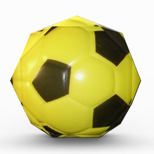 Yellow and black Football. Award