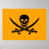 Jolly Roger Pirate Flag  G&M - Flags, Flagpoles, Signs, Banners