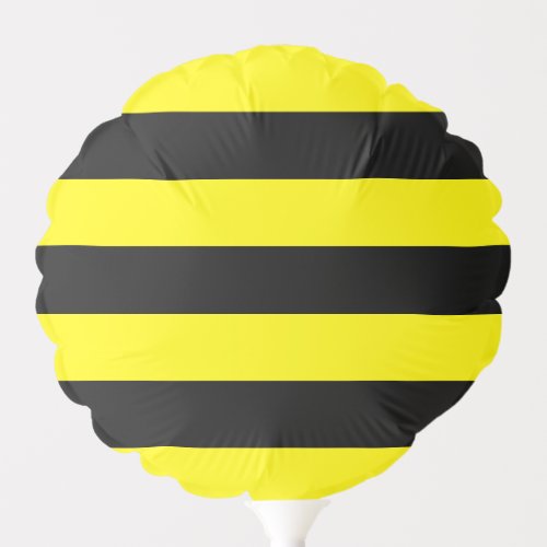 Yellow and Black Stripes Balloon