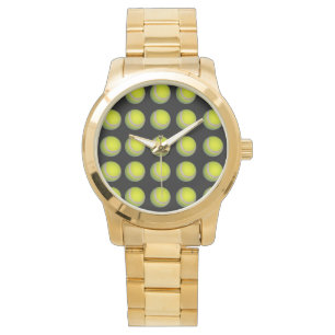 Yellow And Black Tennis Ball Pattern, Watch