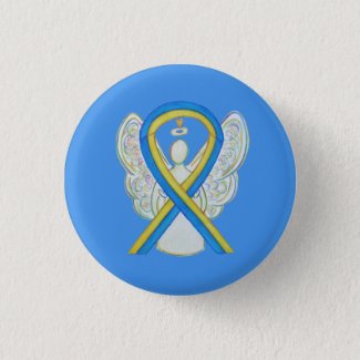 Blue & Yellow Ribbon Awareness Merchandise, Down Syndrome – Fundraising For  A Cause