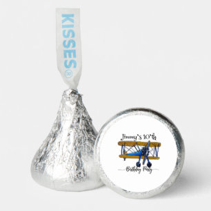 Yellow and blue biplane hershey®'s kisses®