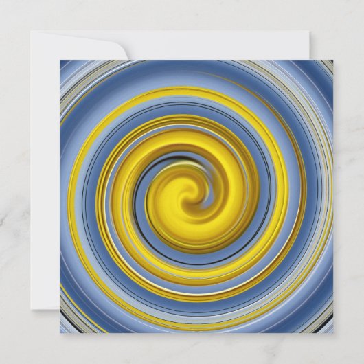 Yellow and blue spiral (Front)