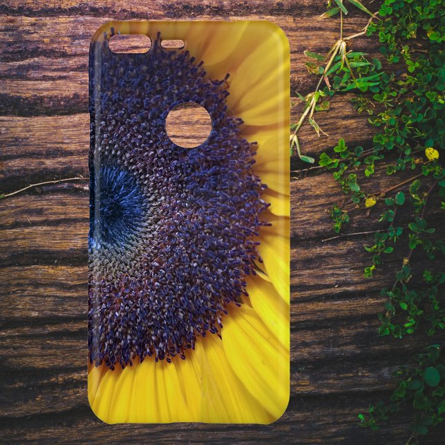 Yellow and Blue Sunflower Closeup Uncommon Google Pixel XL Case (Creator Uploaded)