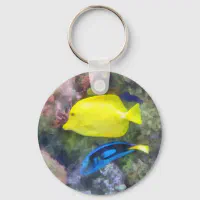 Yellow Tang Fish Tank Top, Zazzle