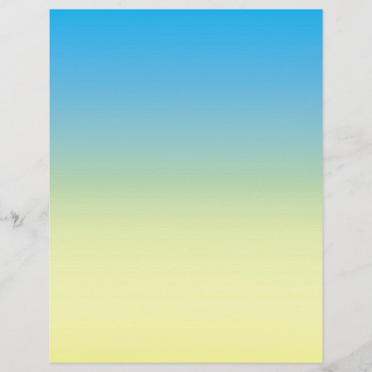 Yellow And Blue Two Tone (Front)