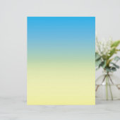 Yellow And Blue Two Tone (Standing Front)