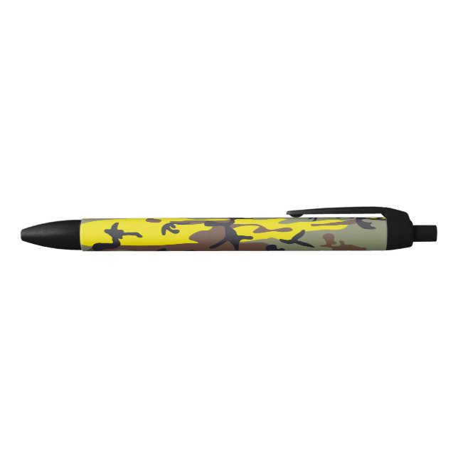 Yellow and Brown Camouflage, Military, Army Pen (Top)