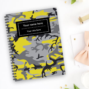 Yellow and Gray Camo, Camouflage, Military, Army Planner