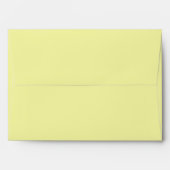 Yellow and Gray Return Address Envelope A7 (Back (Top Flap))