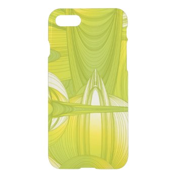 Yellow and Green Art Deco iPhone 7 Case