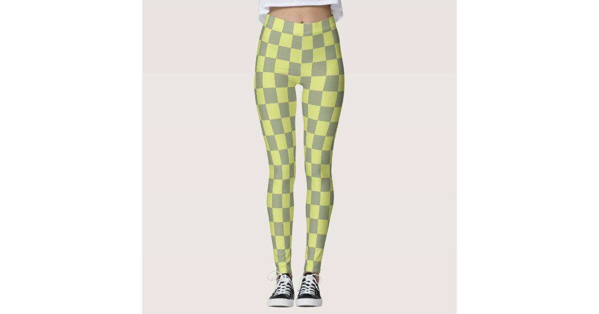 Checkerboard leggings