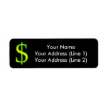 [ Thumbnail: Yellow and Green Crinkled Dollar Sign ($) Label ]