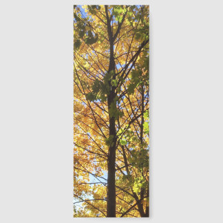 Yellow and Green Fall Foliage Bookmarks