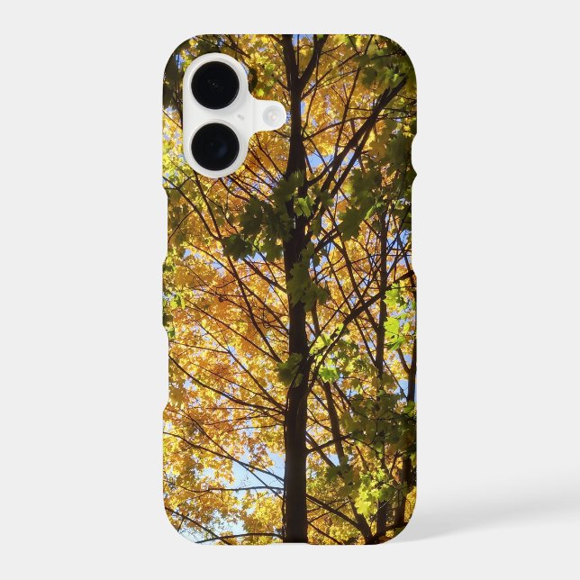 Yellow and Green Fall Foliage Case-Mate iPhone Case (Back)