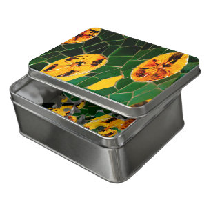 Yellow and Green Flower  Jigsaw Puzzle