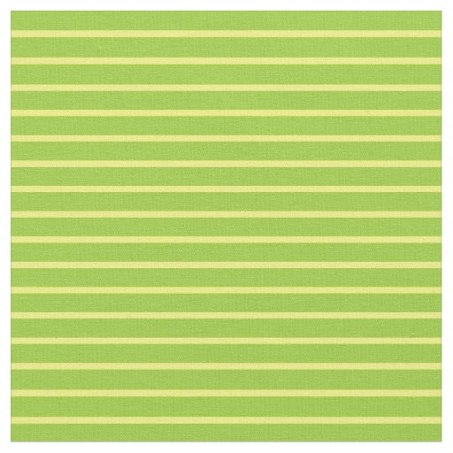 Yellow and Green Pattern of Stripes Fabric