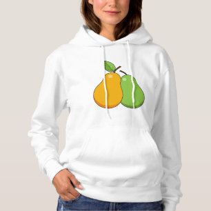 Yellow and Green Pears Hoodie