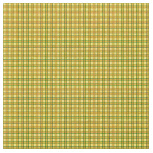 Yellow and Green Plaid Fabric