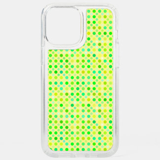 yellow and green polka dots speck iPhone 12 pro max case