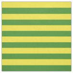 Yellow and Green Stripes Fabric