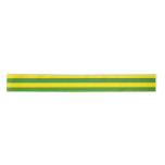 Yellow and Green Stripes Satin Ribbon