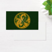 Yellow and Green Yin Yang Phoenix (Desk)