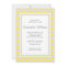 Yellow and Grey Chevron Bridal Shower