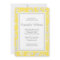 Yellow and Grey Scroll Bridal Shower