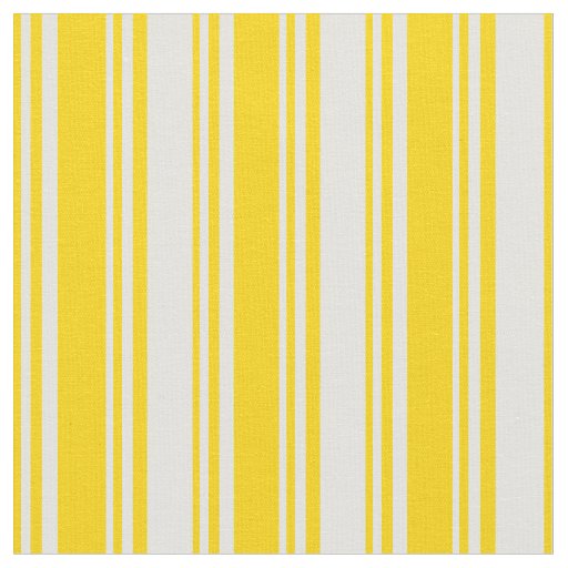 Yellow and Light Cyan Lined/Striped Pattern Fabric