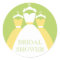 Yellow And Light Green Bridal Shower Gift Seals