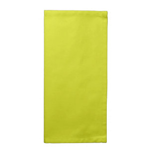 Yellow and orange geometric shapes are arranged ag cloth napkin