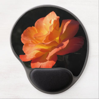 Yellow and Orange Rose Gel Mouse Pad