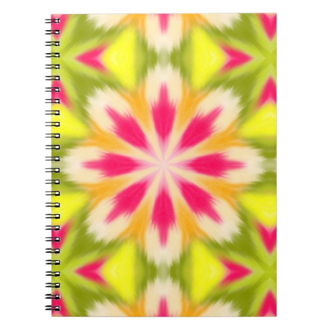 Yellow and pink notebook (Front)