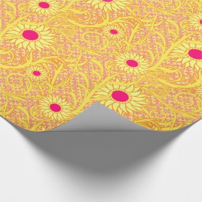 Yellow and Pink Sunflowers