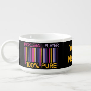 💛Yellow and 💜purple 100% pickleballer Bowl