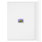 Yellow and Purple Pansies (Inside (Left))