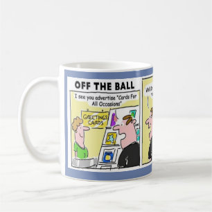 Yellow and Red Cards. Football Referee Coffee Mug