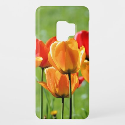 Yellow And Red Tulips Case-Mate Samsung Galaxy S9 Case