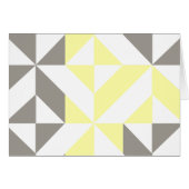Yellow and Silver Geometric ZigZag (Front Horizontal)