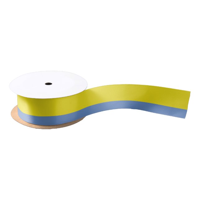 Yellow and Sky Blue Ribbon (Spool)