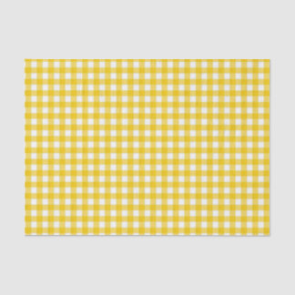 Yellow and White Baby Shower Tissue Gift Wrap Paper