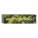 Yellow and White Daffodils Spring Flowers Car Magnet