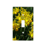 Yellow and White Daffodils Spring Flowers Light Switch Cover