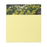 Yellow and White Daffodils Spring Flowers Notepad